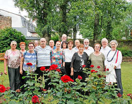 Acht Enkelinnen und Enkel der in den 30er Jahren ausgewanderten jüdischen Familie Göbel besuchten mit ihren Ehepartnern Trier und wurden vom Oberbürgermeister empfangen
