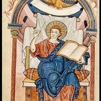 Abbildung des Evangelisten Johannes