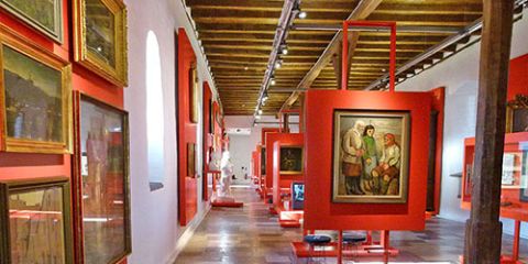 Der Trebeta-Saal im Simeonstift empfängt die Museumsbesucher mit ausgewählten Highlights der stadtgeschichtlichen Sammlung.