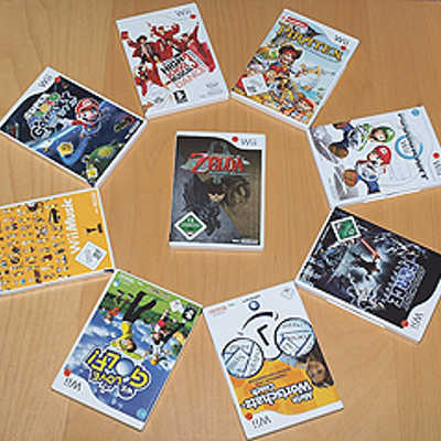 Ob Sport, Abenteuer, Geschicklichkeit oder Denkaufgaben: Die Bibliothek hat für jeden Interessenten das passende „Wii“-Spiel. Foto: Stadtbibliothek