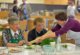 Kochtreff für senioren im Bürgerhaus Trier-Nord