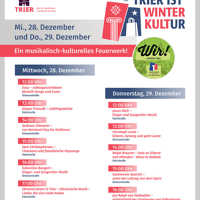 Plakat der CIT zum Winter Kulturprogramm