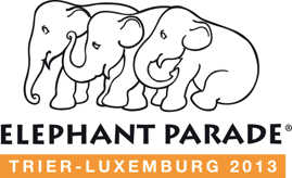 Grafik: Elephant Parade Trier-Luxembourg 2013