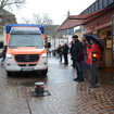 Einsatzfahrzeuge von Rettungsdienst und Feuerwehr können dank eines mitgeführten Chips jederzeit in die Fußgängerzone fahren.

