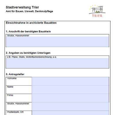 Symbolbild Formular