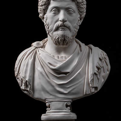 Büste von Marc Aurel (Rheinisches Landesmuseum Trier). Foto: Thomas Zühmer