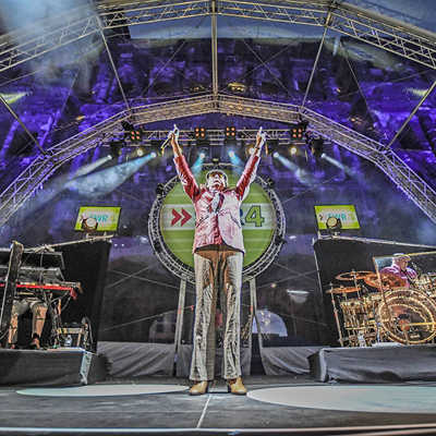 Die sieben vom Publikum gewünschten Bands spielen 2024 auf derselben Bühne wie Guildo Horn – der Porta-Nigra-Bühne auf dem Altstadtfest. Foto: Simon Engelbert