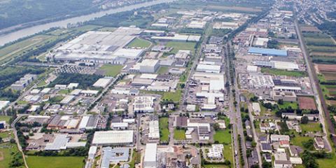 Luftbild Industriegebiet Euren-Zewen-Monaise