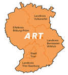 Das Versorgungsgebiet des Zweckverbands A.R.T.