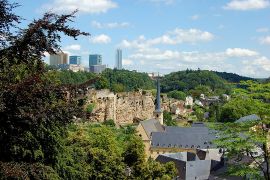 Ansicht Luxemburg-Stadt