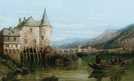 Der britische Maler George Clarkson Stanfield (1828-1878) ist in der Ausstellung im Stadtmuseum mit einer Ansicht der Martinsmühle bei Trier vertreten.  Abb.: Stadtmuseum