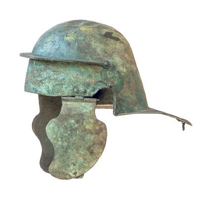 Römischer Infanteriehelm. Foto: GDKE/Astrid Garth