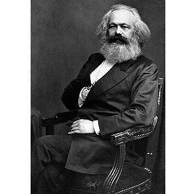 Karl Marx im Jahr 1875.
