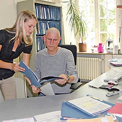 Verena Adam übernimmt im Bereich Eingliederungshilfe des Sozialamts langfristig den Aufgabenbereich ihres Kollegen Rolf Lehrmund, der in den Ruhestand gehen wird.