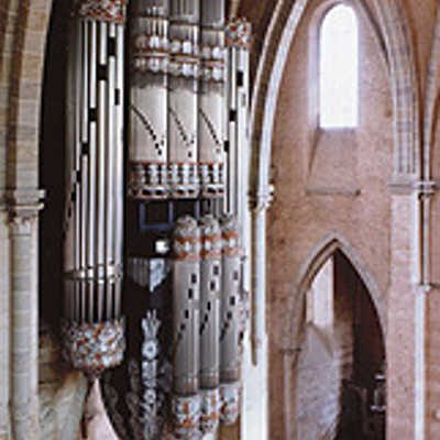 Die Schwalbennestorgel im Trierer Dom. Foto: Hohe Domkirche