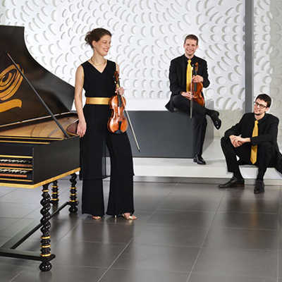Maren Ries (Violine, Viola), Volker Möller (Violine), Arend Grosfeld (Cembalo) und Ariane Spiegel (Violoncello. v. l.) sind als Ensemble „NeoBarock“ eine feste Größe der Klassikszene.