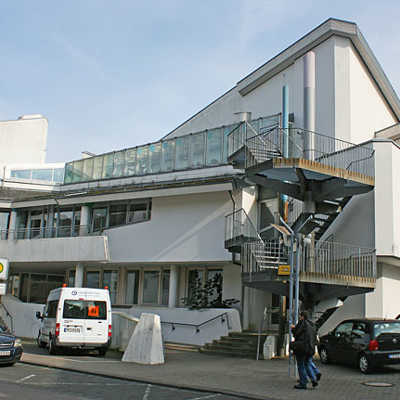 Die Porta Nigra-Schule an der Engelstraße in Trier-Nord liegt in einem Gebäude der Trierer Lebenshilfe. Das Grundstück reicht bis an die Paulinstraße heran. Foto: PA