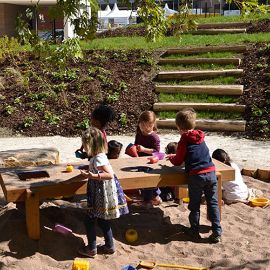 Sandspielplatz Kita Mutterhaus