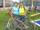 Hildegard und Hans-Josef Ernsdorf fuhren als bestes Familienteam beim Stadtradeln mehr als 1000 Kilometer in drei Wochen.