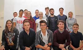 15 Schülerinnen und Schüler des Max-Planck-Gymnasiums haben am Marx-Filmprojekt mitgewirkt