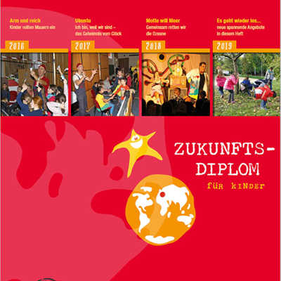 Das 40-seitige Programmheft zum Zukunftsdiplom 2019 erscheint in einer Auflage von 6300 Exemplaren und wird unter anderem in den Trierer Grundschulen verteilt.