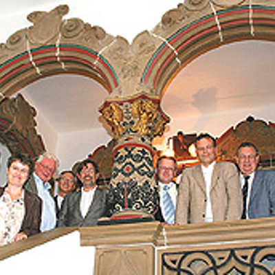 Die Delegation aus Herzogenbusch und ihre Gastgeber auf Besichtigungstour in der Trierer Innenstadt.