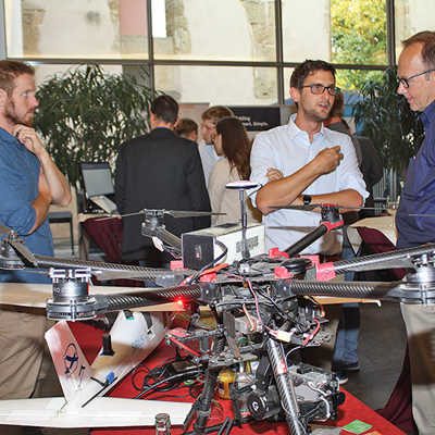 Als Kick-off-Veranstaltung für den Digital Hub fand im August 2018 ein Markt der Möglichkeiten im Trierer Rathaus statt.