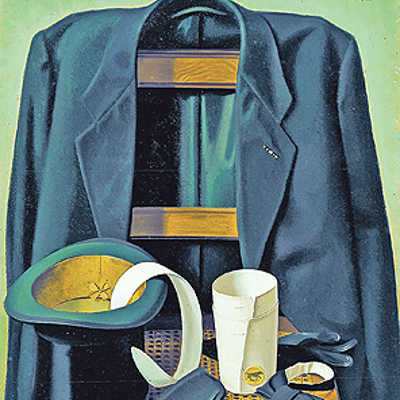 Auch das 1932 entstandene Ölgemälde „Stillleben mit Herrenkleidung“ des Trierer Künstlers Martin Mendgen ist Teil der Ausstellung.Foto: Stadtmuseum Simeonstift