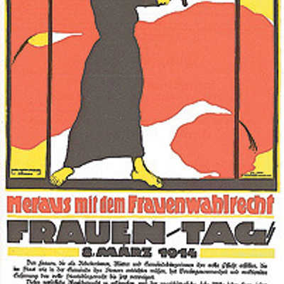 Der Kampf um das Wahlrecht prägte die poltischen Kampagnen der Frauenbewegung in den ersten Jahren.