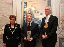Barbara Stamm, Franz Müntefering und Wolfram Leibe Barbara Stamm, Franz Müntefering und Wolfram Leibe