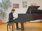Marc Iliev erhielt für sein Klavier-Solo in der Musikschule mit 25 Punkten den ersten Preis in der Altersgruppe III und qualifizierte sich für den Landeswettbewerb. Foto: Karl-Berg-Musikschule
