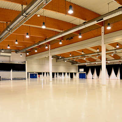Ob in der Messeparkhalle künftig auch Schul- und Vereinssport getrieben werden kann, lässt die Verwaltung prüfen. Foto: MVG Trier