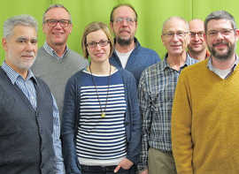 Foto: Die neuen Vorstandsmitglieder des Fördervereins