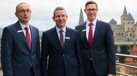 Vorstandsmitglieder der Sparkasse Trier ab Januar 2020