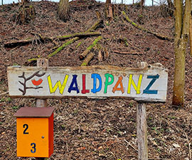 Eingang zum Waldpänz-Kindergarten. Foto: CDU