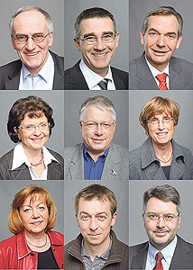 CDU-Fraktionsvorstand 2009