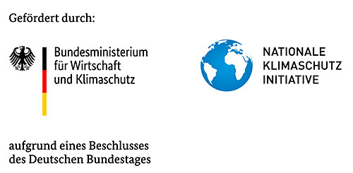 Logos des Bundesministeriums für Wirtschaft und Klimaschutz und der Nationalen Klimaschutzinitiative