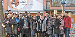 SPD-Fraktion besucht Baustelle Ambrosiusschule 3/13
