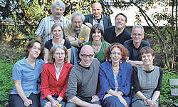 Grüne Stadtrats- und Ausschussmitglieder im August 2009.