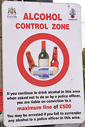Alcohol Control Zone