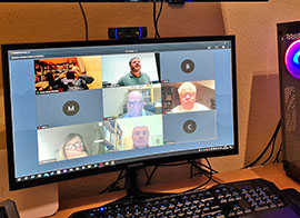 Videokonferenz der UBT.