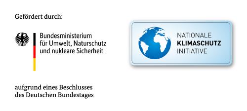 Logos des Bundesumweltministeriums und der Nationalen Klimaschutzinitiative